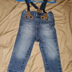 Oshkosh jeans with suspenders